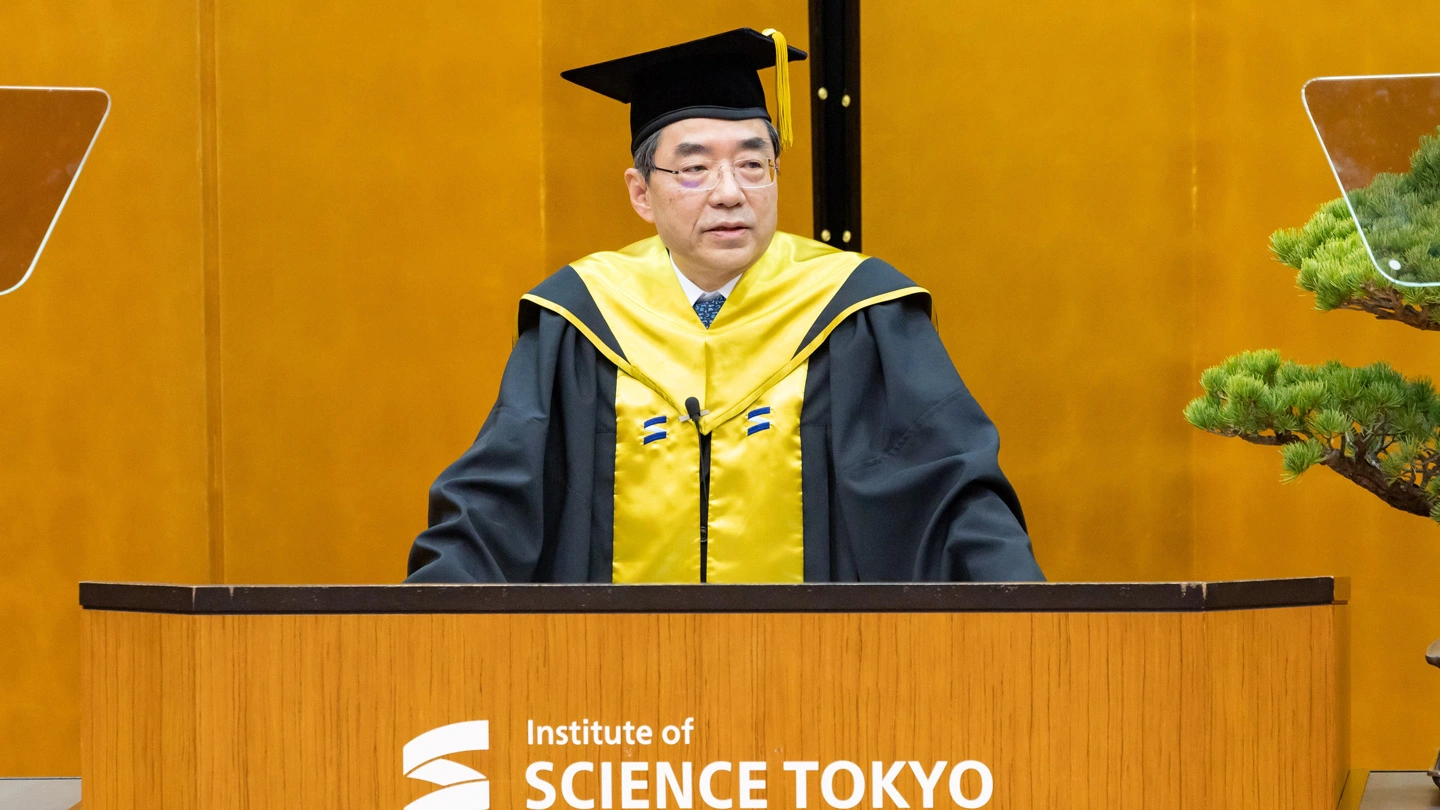 2024 Spring Graduation Ceremony speeches at Yushima Campus by