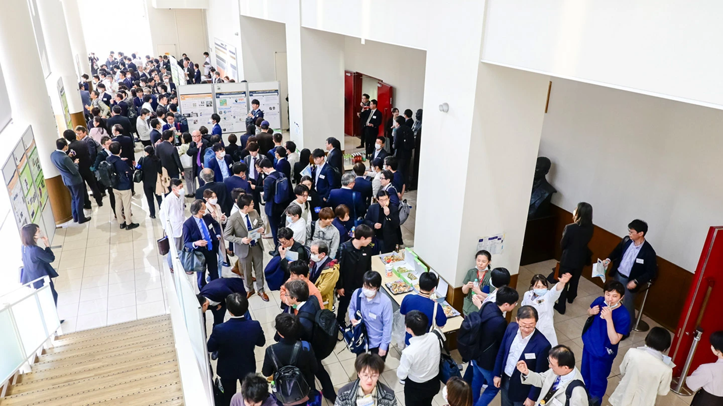 統合前の2024年4月に行われた「東京医科歯科大学・東京工業大学マッチングファンド研究成果発表・研究交流会」の様子