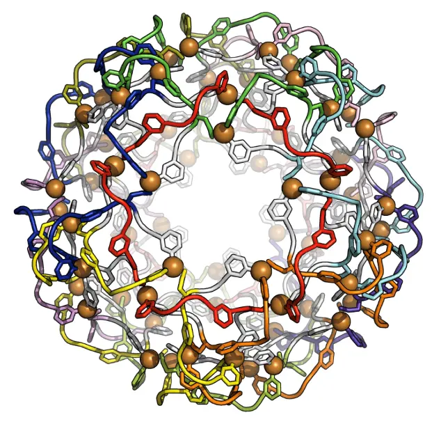 正十二面体リンクの球殻分子構造の構築に成功 ～ウイルスキャプシド状分子の化学合成に期待～
