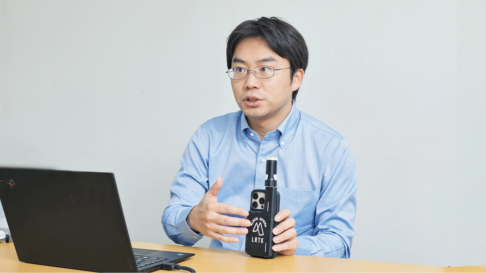 Portrait photography: Specially Appointed Assistant Professor Motohiro Takayasu