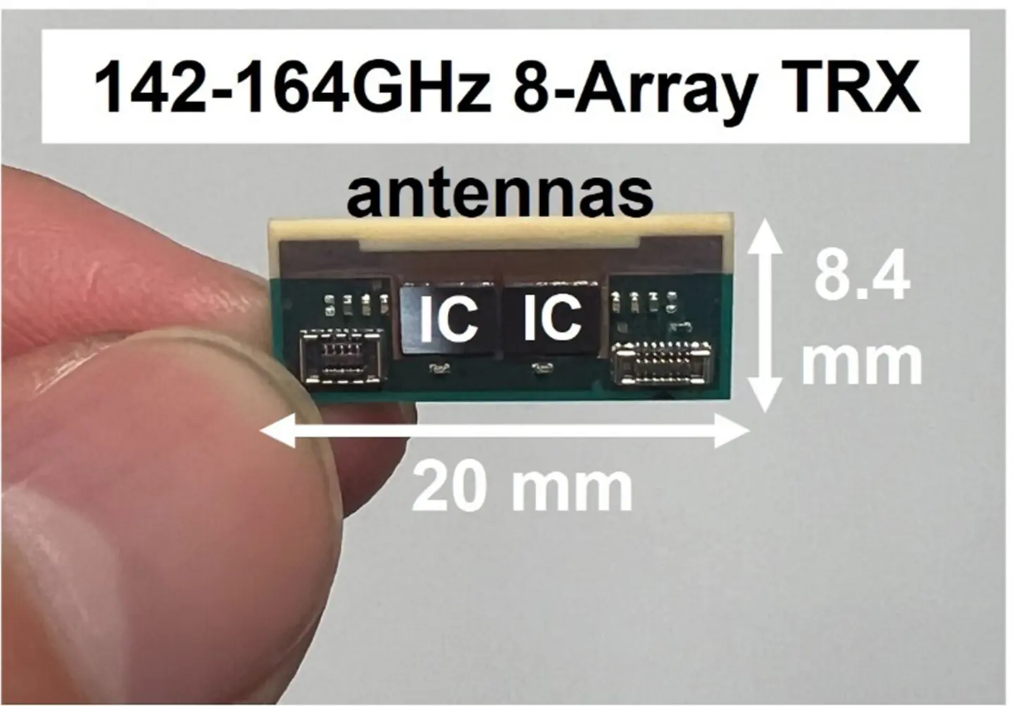 150 GHz帯超小型・低消費電力アンテナ一体無線機モジュールを開発～6G高速・大容量通信システムの実用化を加速～