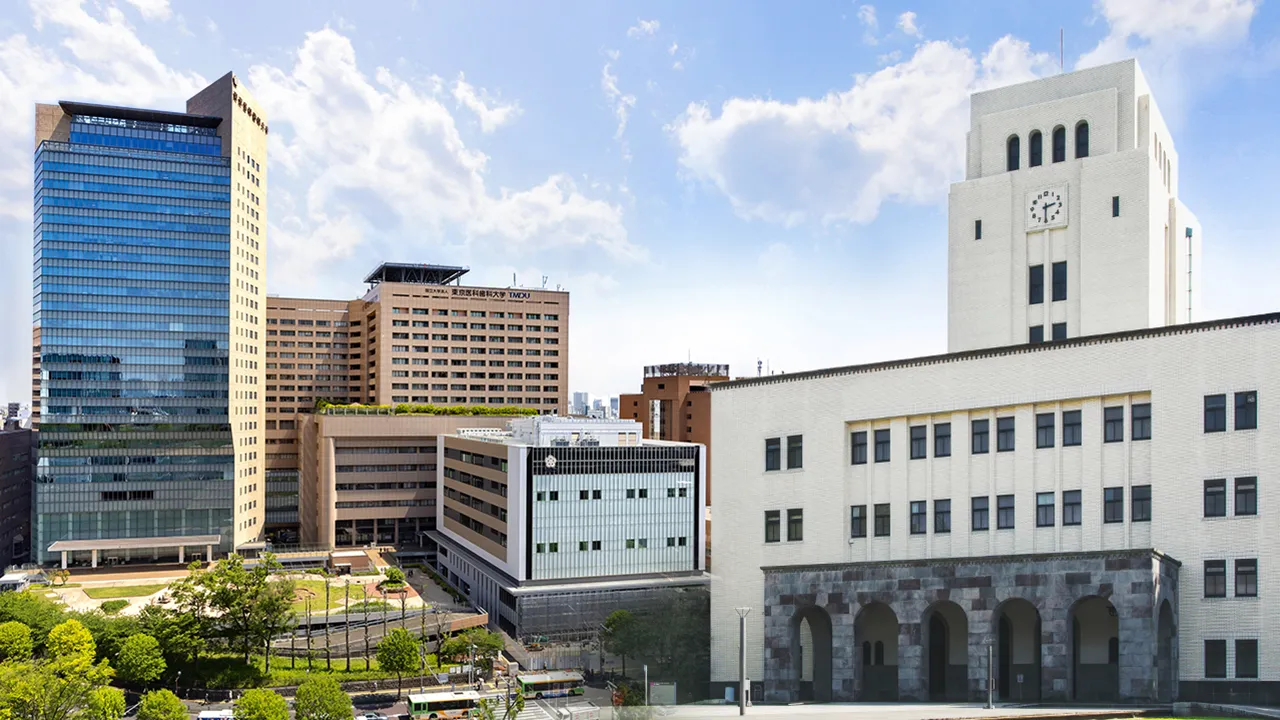 Yushima Campus (left) and Ookayama Campus, two of several campuses that will form Institute of Science Tokyo