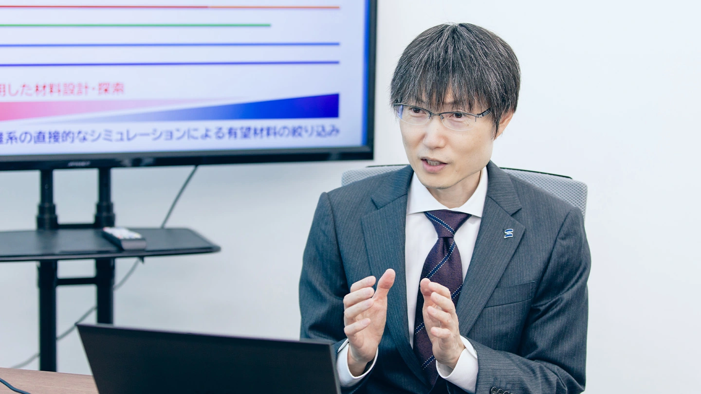 人物写真：大場史康教授