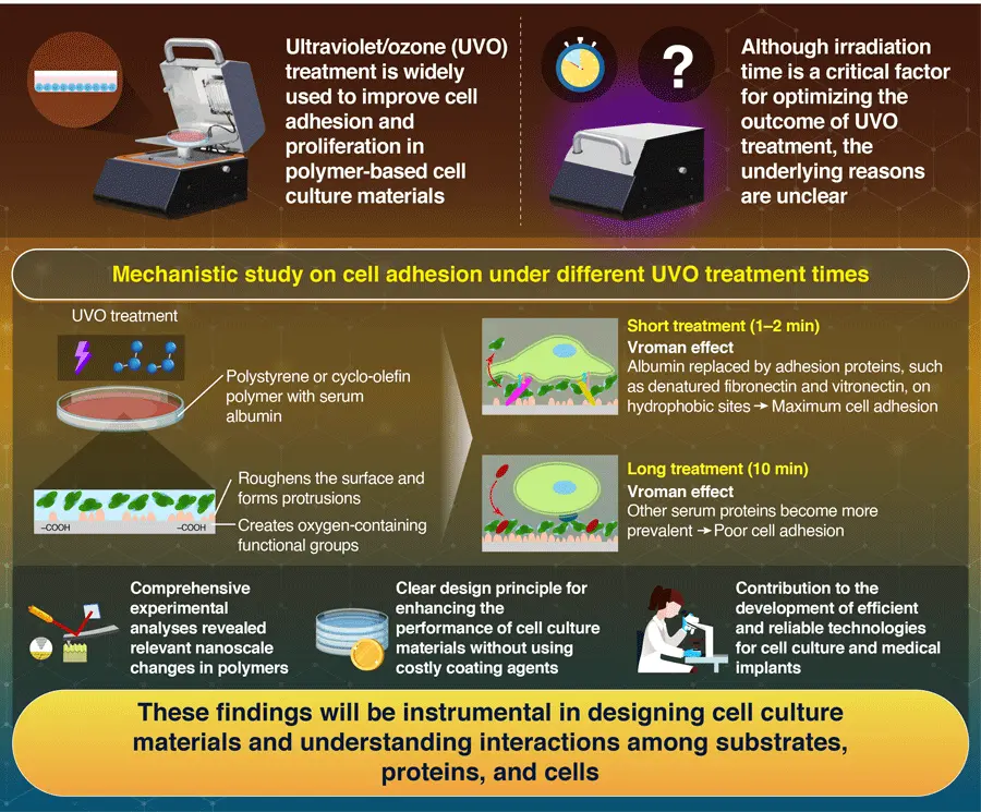 Understanding the Mechanisms of Cell Adhesion on Plastic Cell Culture Materials