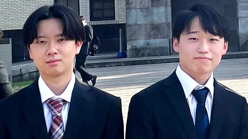 黒川晴希修士課程学生（研究当時）、鈴木皓大修士課程学生（研究当時）