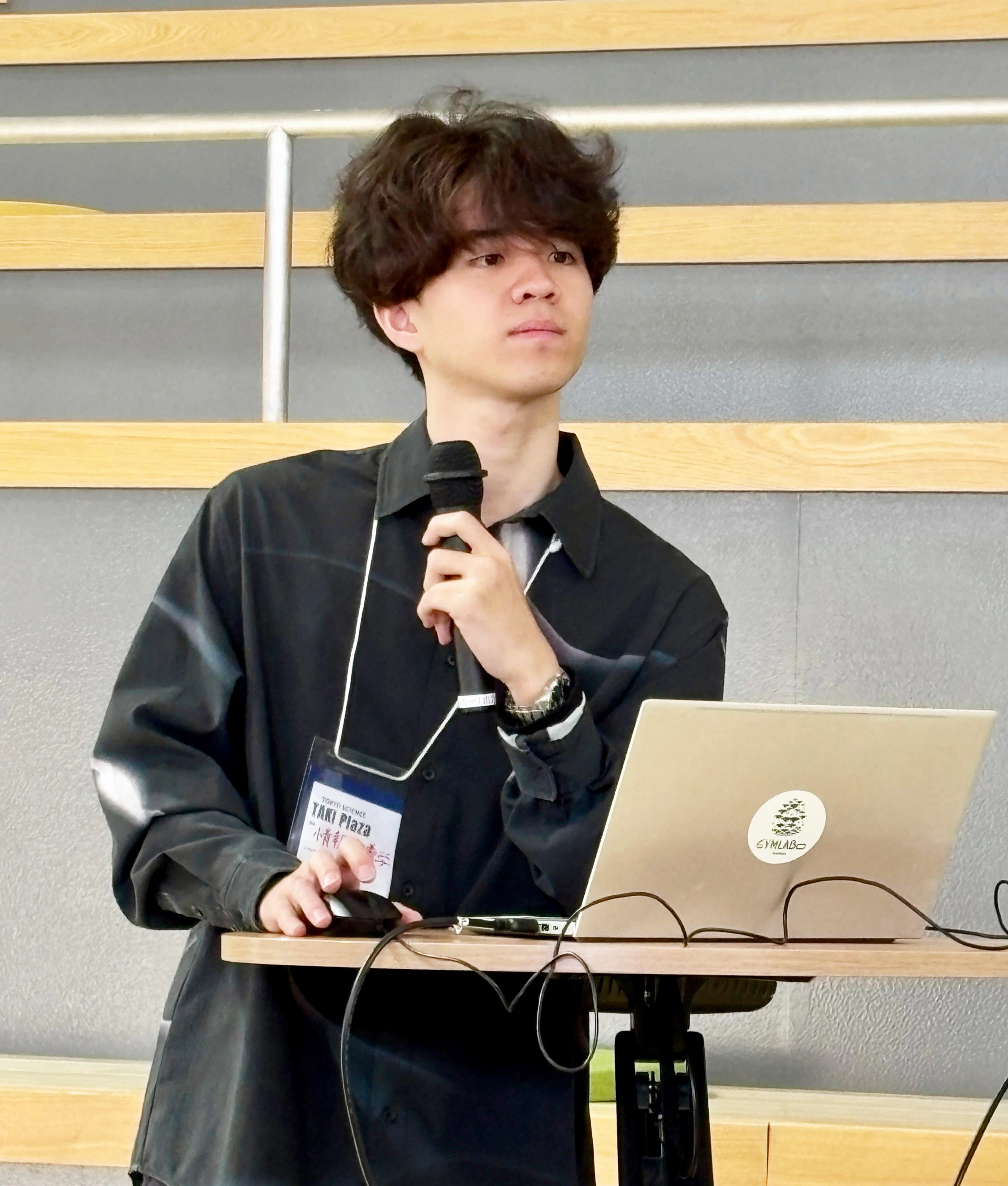 普久原朝大さん（情報理工学院情報工学系2年）