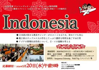 インドネシアポスター