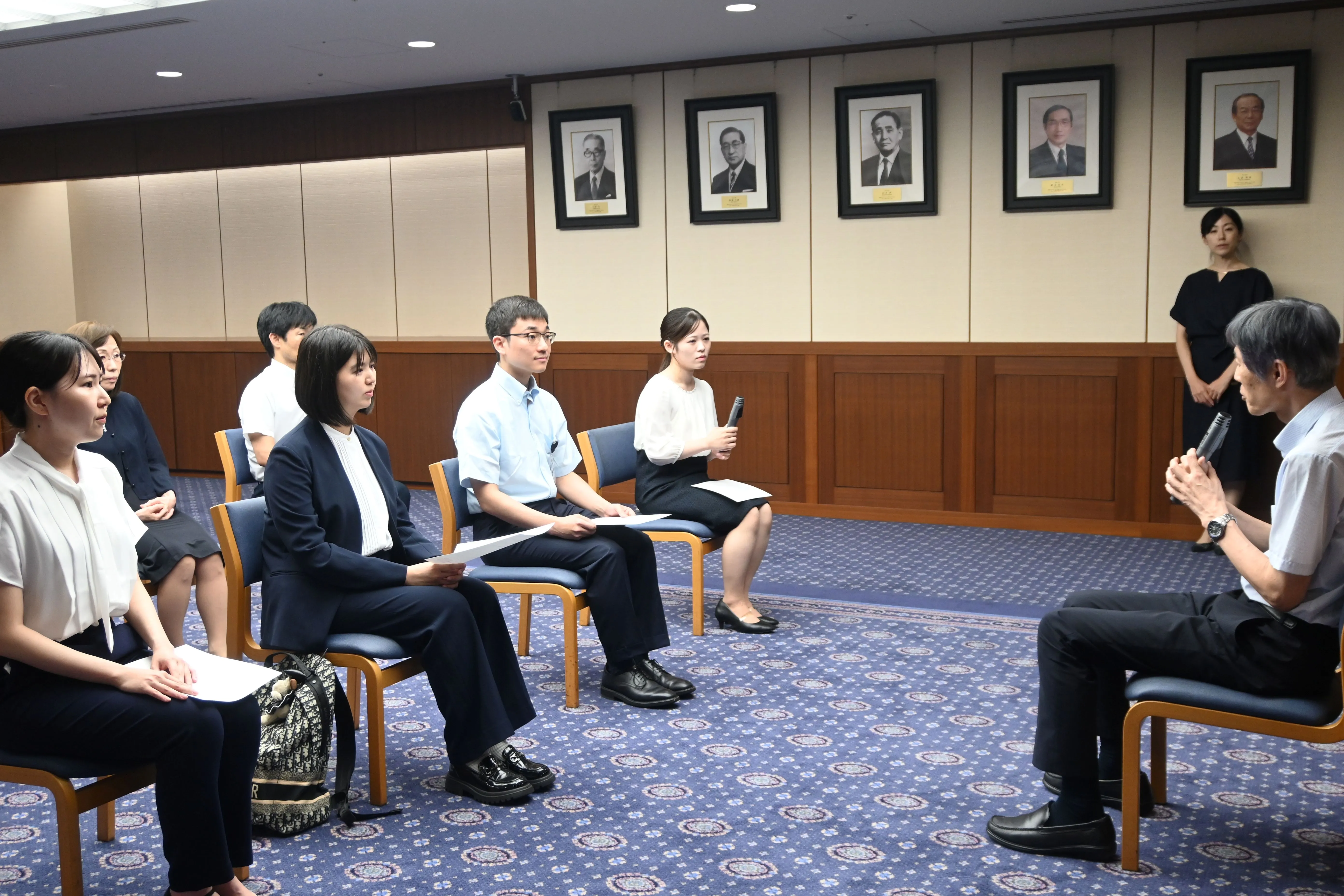 古川執行役副学長との意見交換