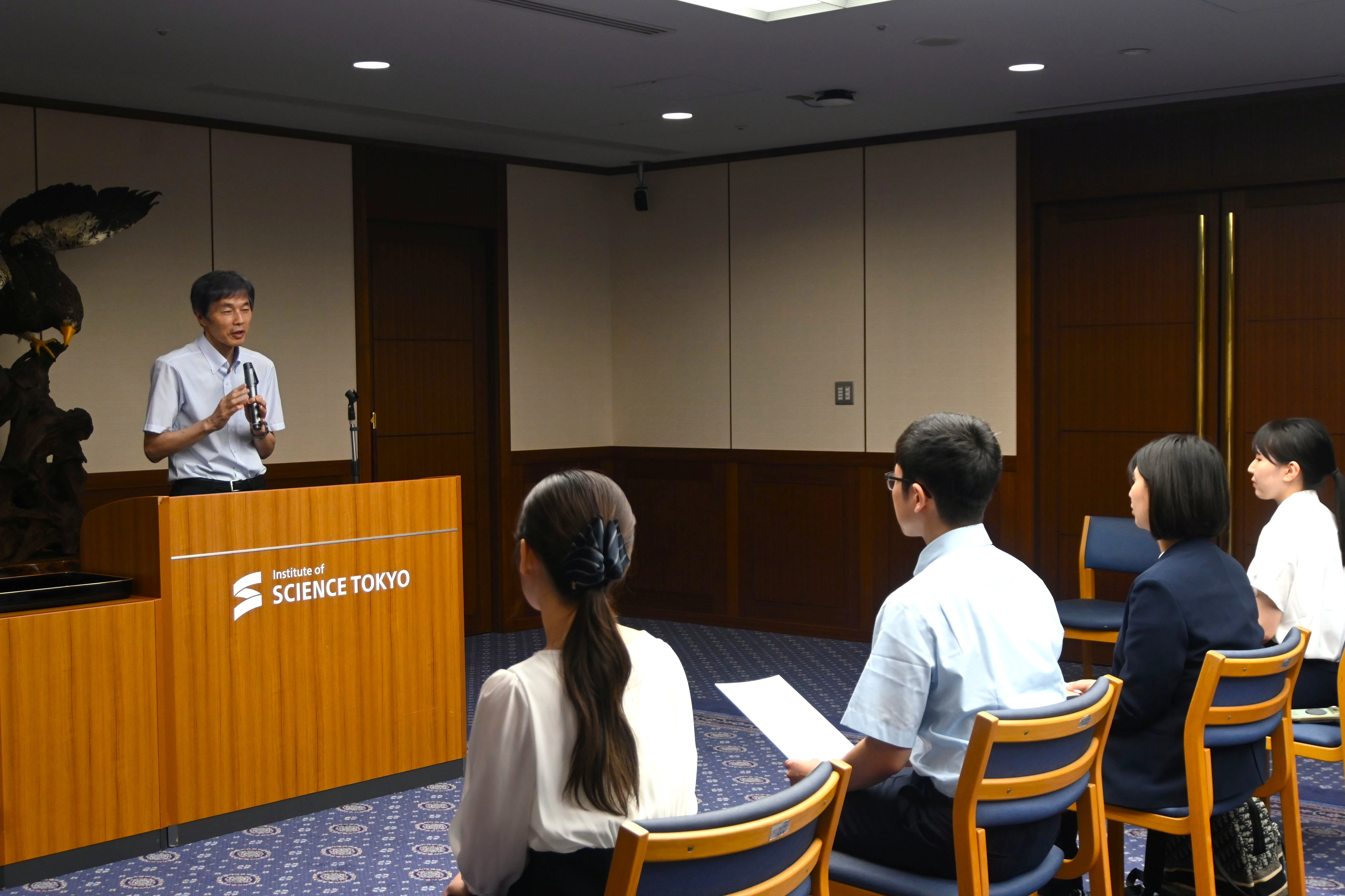 古川理事・副学長 挨拶
