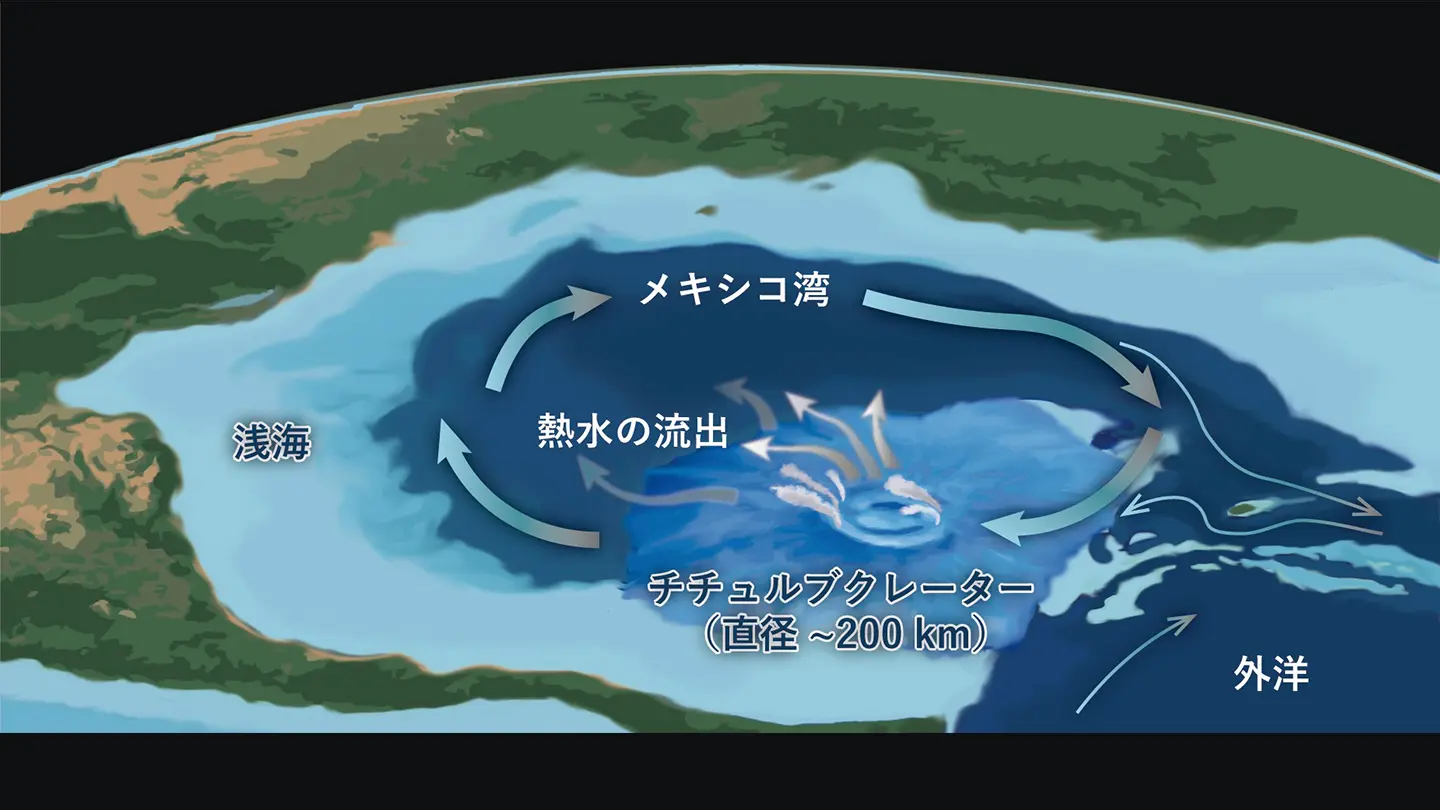 6600万年前の小惑星衝突がもたらした特殊な海洋環境 | Science
